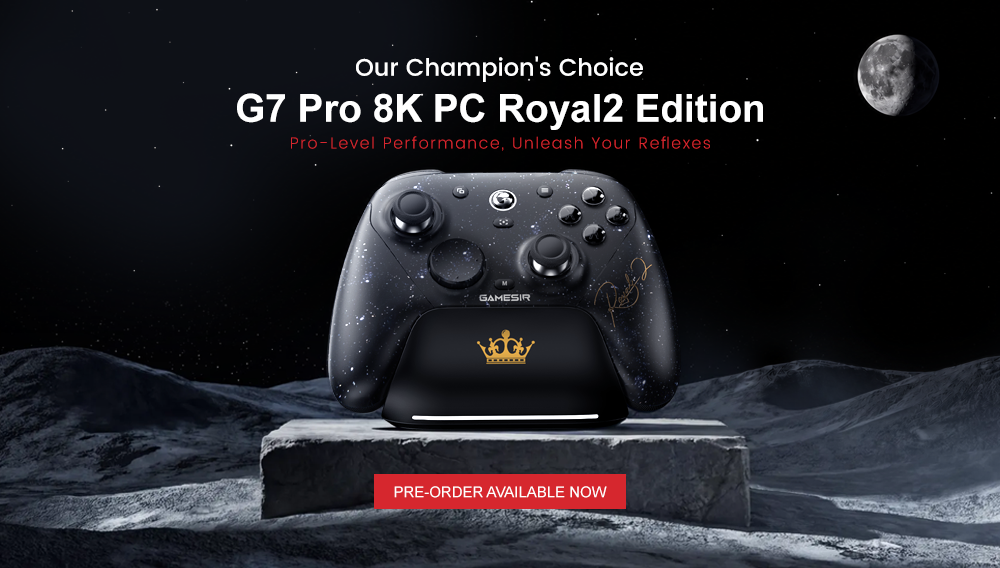 Gamesirs G7 Pro 8K PC Royal2 Edition | Pre-order Available Now!