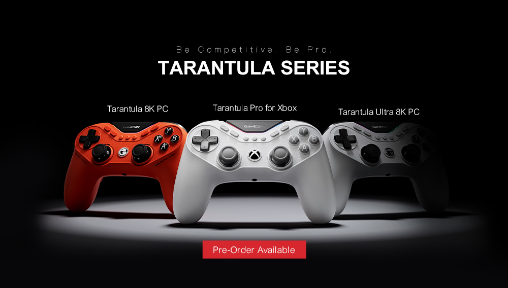 Gamesirs Tarantula Series-Be Competitive. Be Pro. | Pre Order Available Now