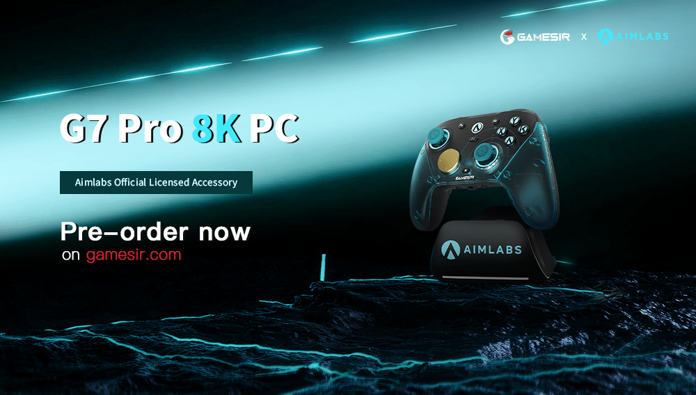 Gamesirs G7 Pro 8K PC × Aimlabs - Pro-Level Performance, Unleash Your Reflexes - Gamesirs