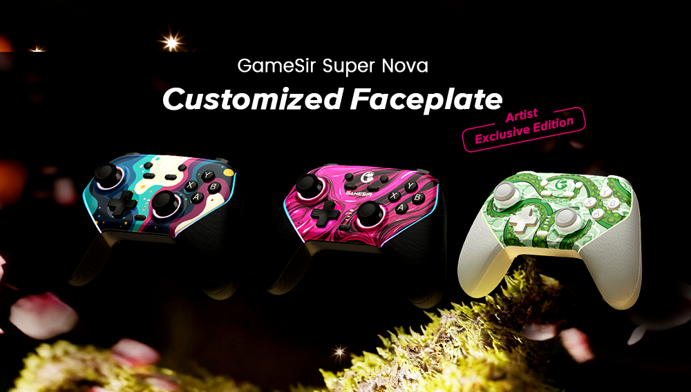 Gamesirs Super Nova Customized Faceplate Artist-Designed Edition - Gamesirs