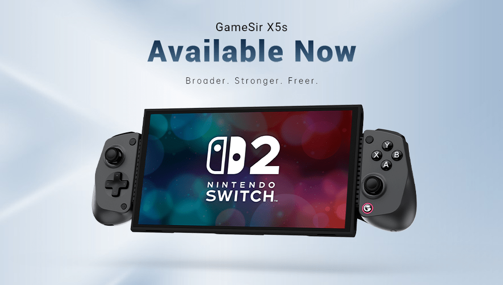 Gamesirs X5s Wireless Mobile Controller | Broader. Stronger. Freer. - Gamesirs