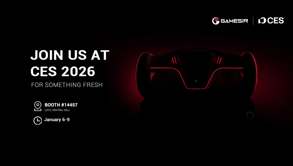Join Gamesirs at CES 2026 for Something Fresh - Gamesirs