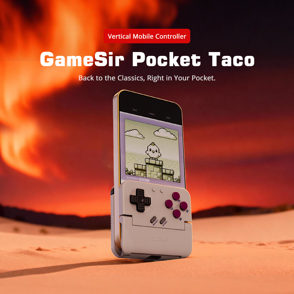 Gamesirs G8 Plus Bluetooth mobile controller for Switch, iOS, Android, tablets, and PC