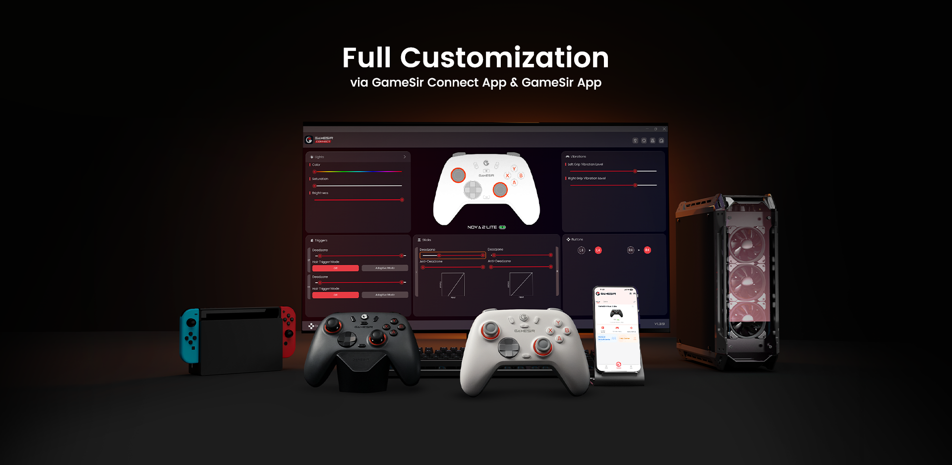 Gamesirs product detailed picture list