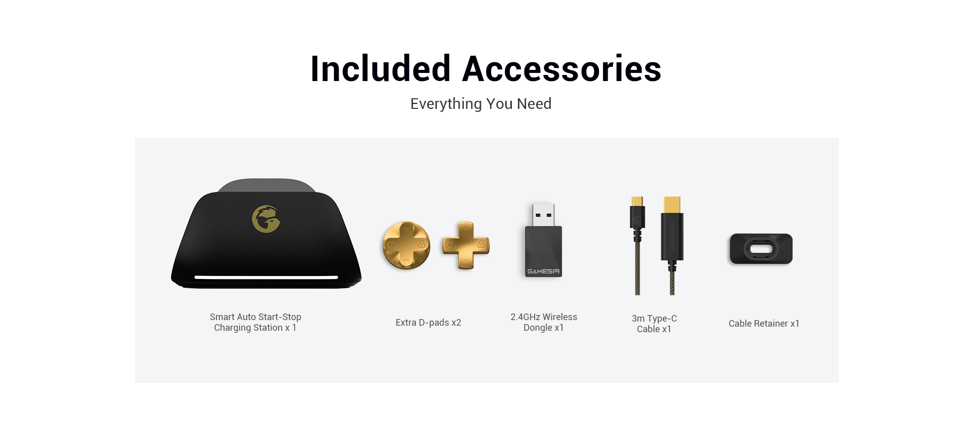 Gamesirs product detailed picture list