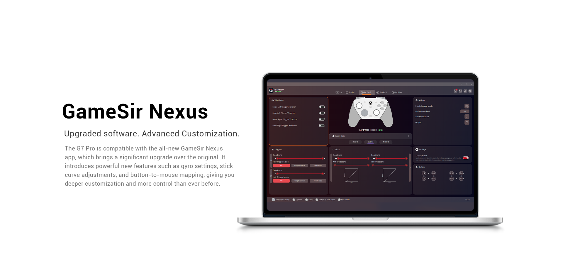 Gamesirs product detailed picture list