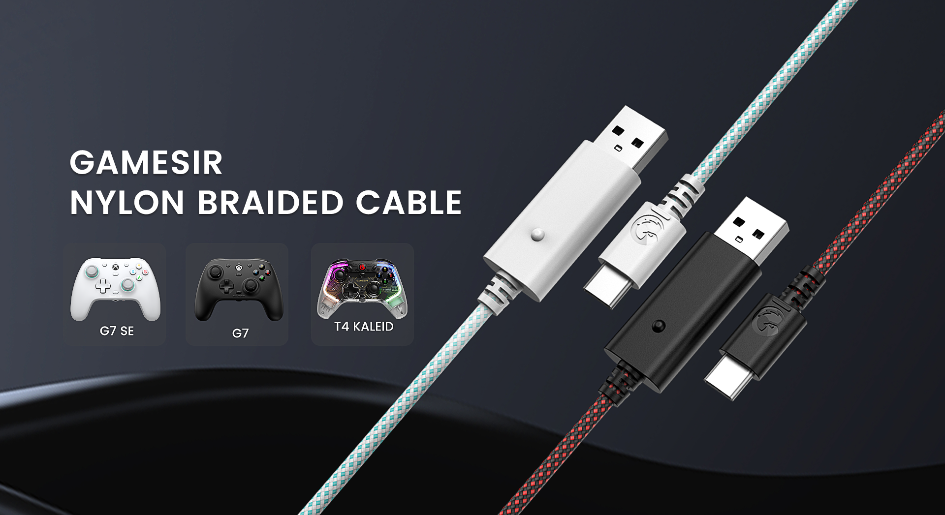 Gamesirs nylon usb cable