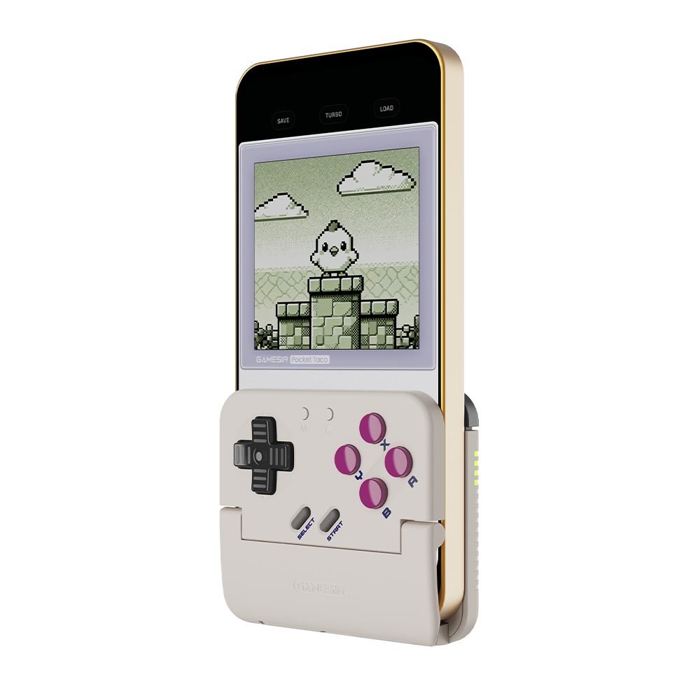 Gamesirs Pocket Taco - Bluetooth Mobile Gaming Controller, Perfect for Retro Scene