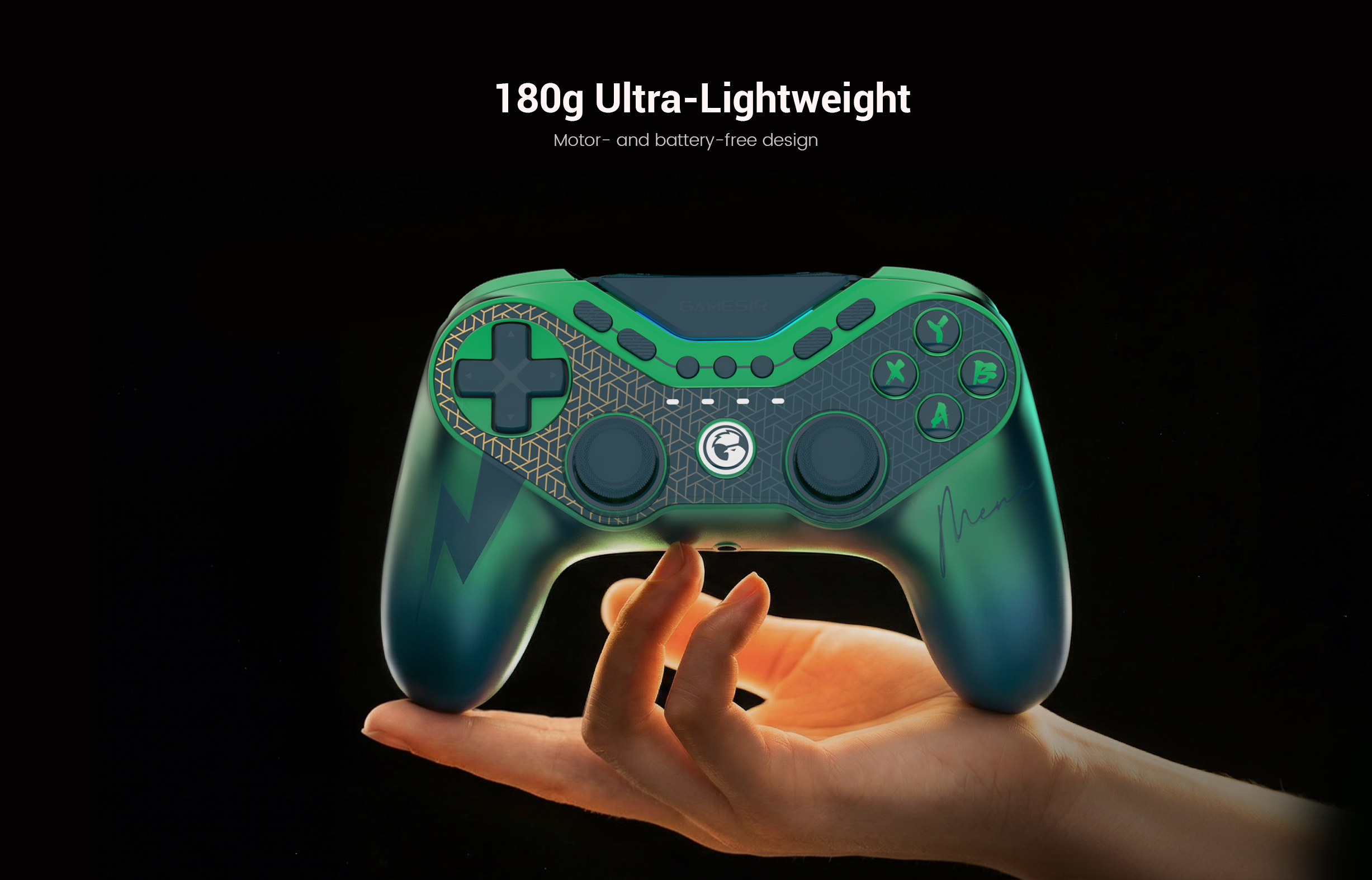 180g Ultra-Lightweight design of the Gamesirs Tarantula 8K PC (MenaRD Collab Edition).By integrating this with the previous materials, we can see the full 