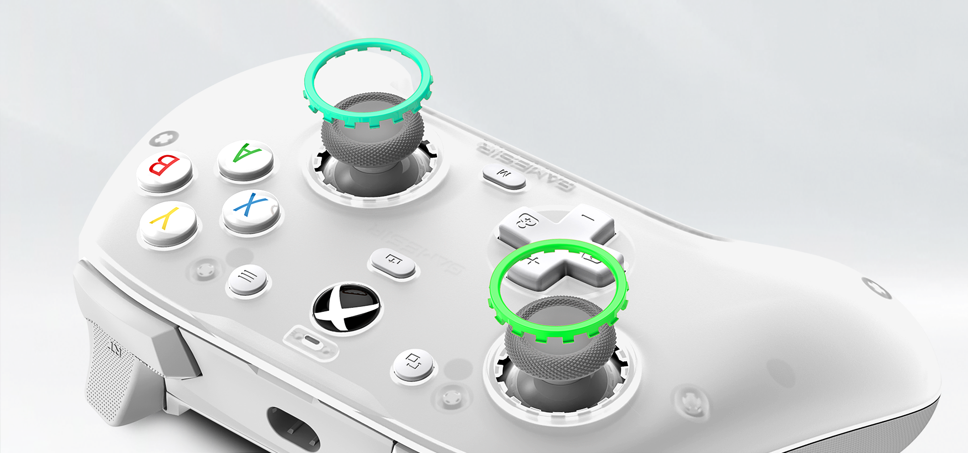 Gamesirs colorful controller anti-friction rings