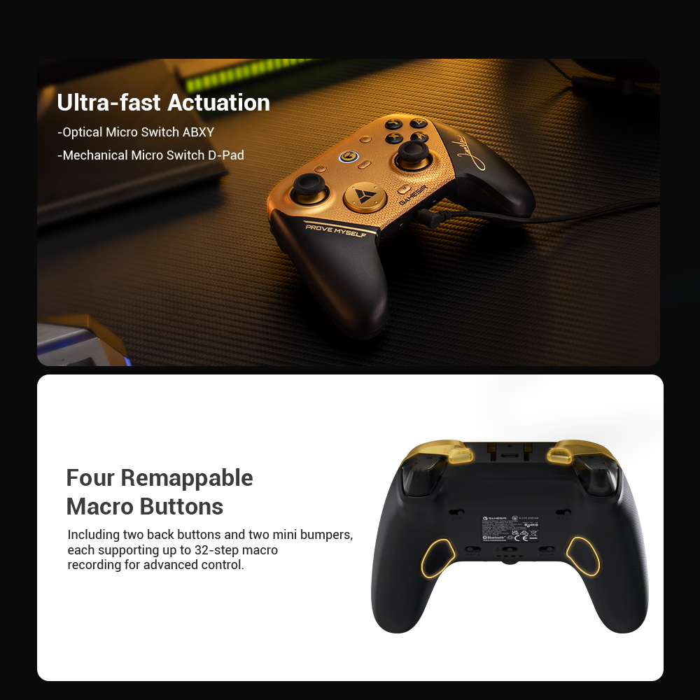 Gamesirs G7 Pro 8K PC Champion Edition (XiaoHai Edition).By combining these latest details with the previous technical specifications, we can see the full 