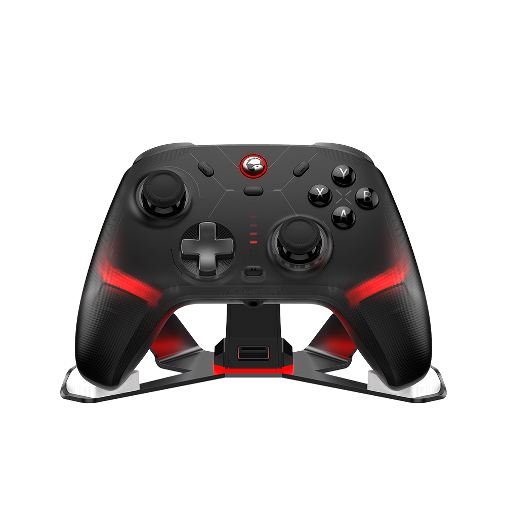 Gamesirs Cyclone 2 Multiplatform Controller - Shadow Black with RGB lighting.