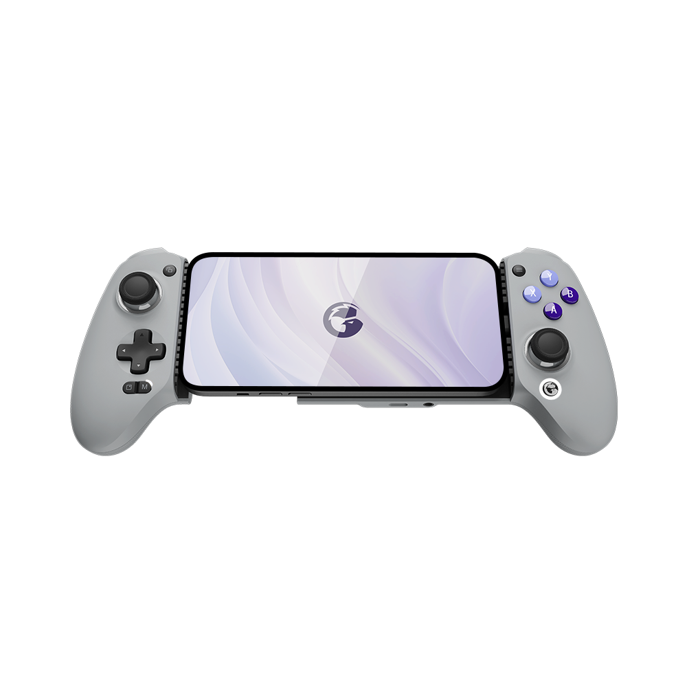 Gamesirs G8 Galileo Mobile Controller featuring console-style design and pass-through charging.