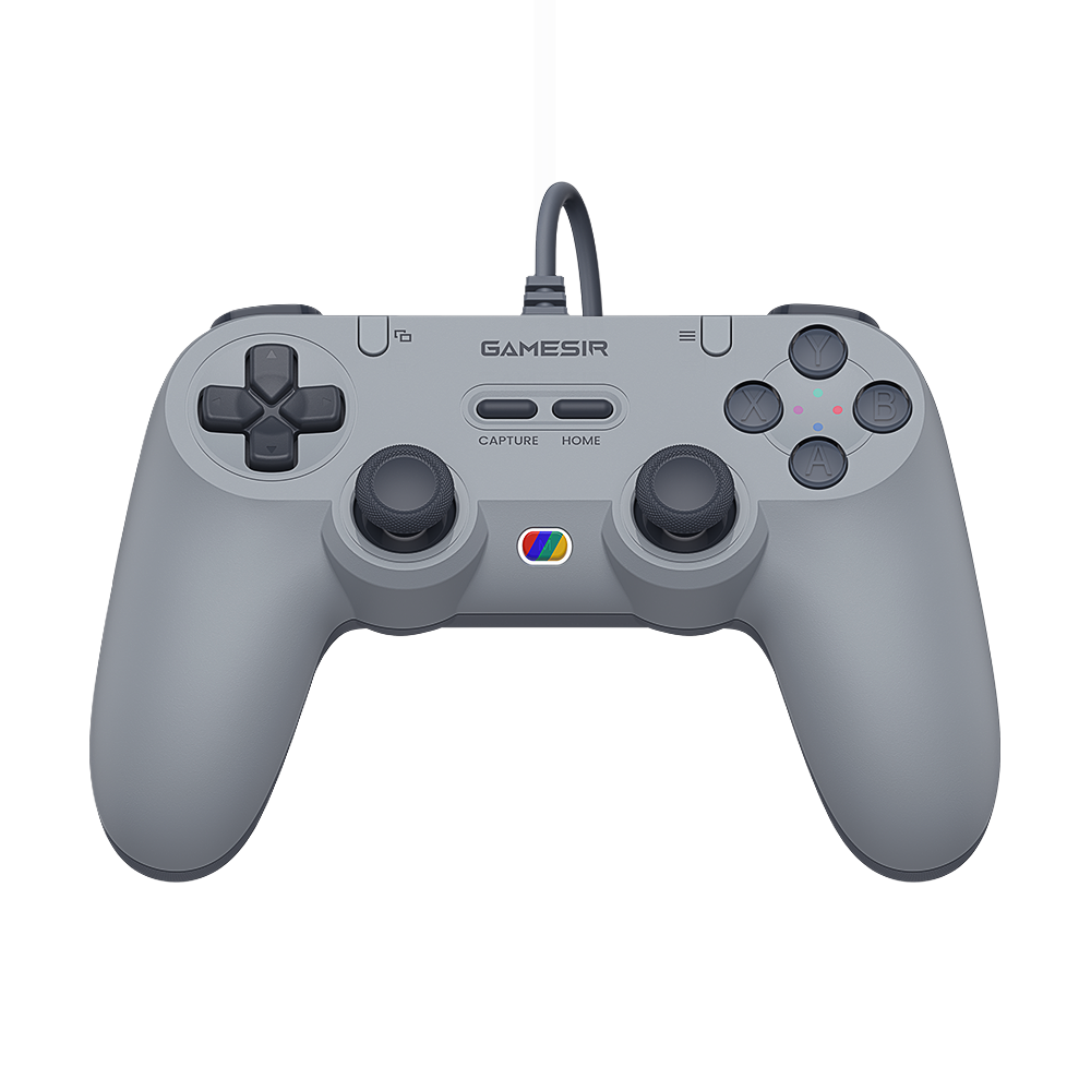 Gamesirs Tegenaria Lite Wired Symmetric Game Controller with retro design and ergonomic features.