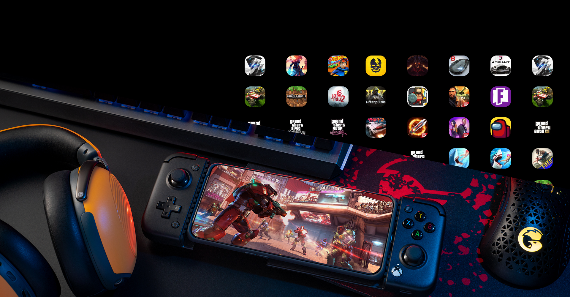 Play any controller-supported Android games