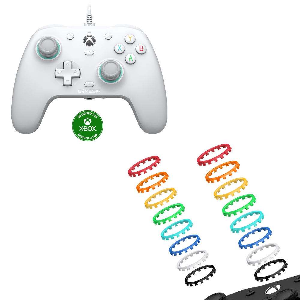 Gamesirs G7 SE Wired Controller for Xbox - White - Gamesirs