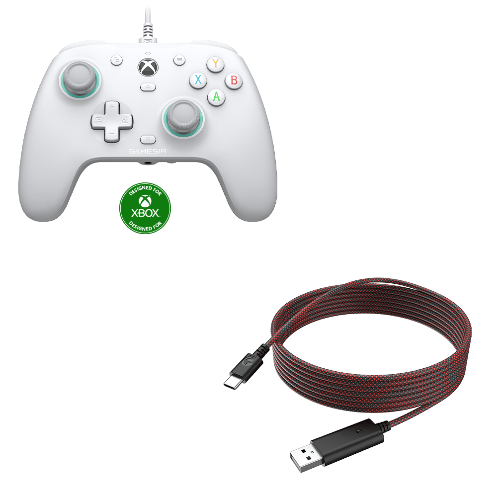Gamesirs G7 SE Wired Controller for Xbox - White - Gamesirs