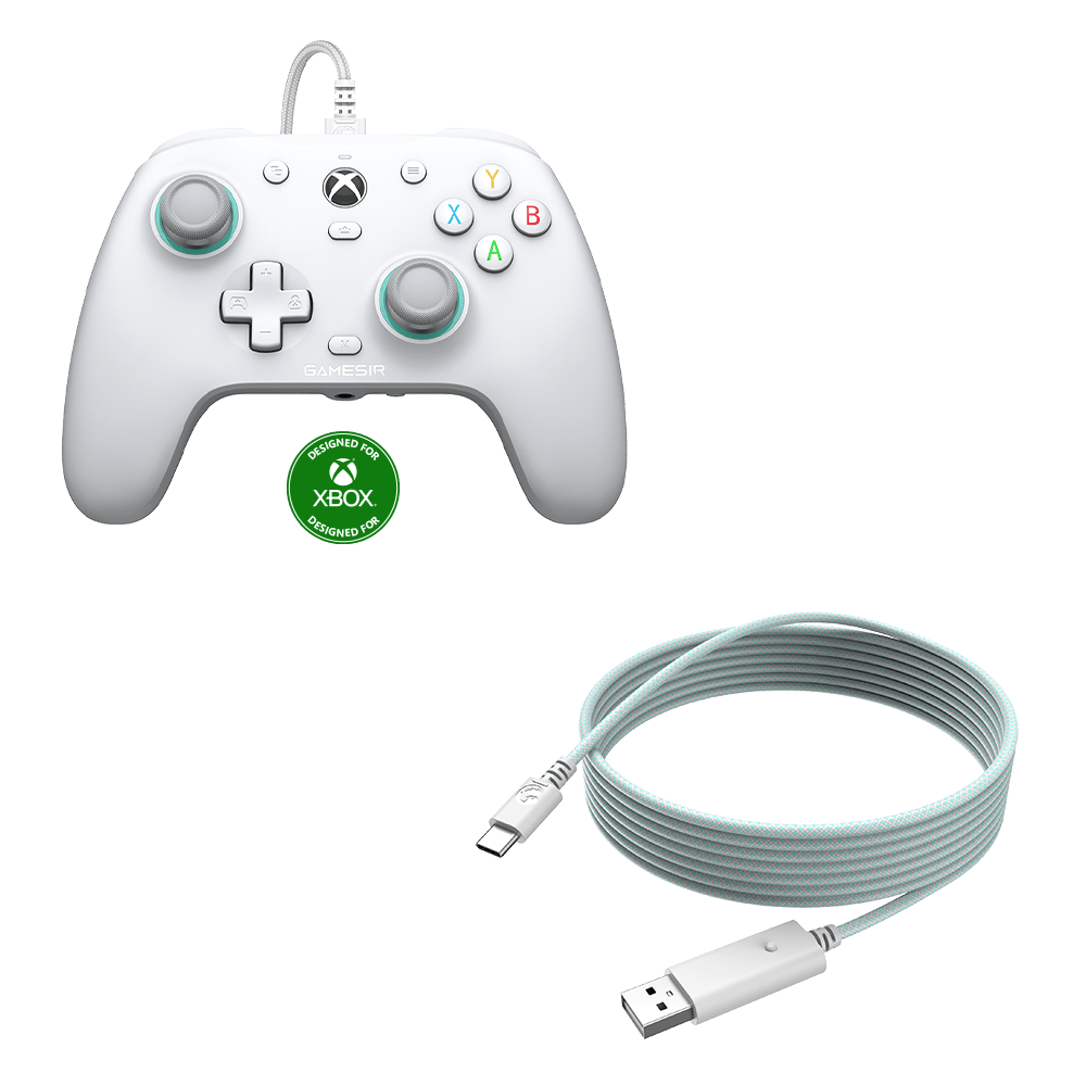 Gamesirs G7 SE Wired Controller for Xbox - White - Gamesirs