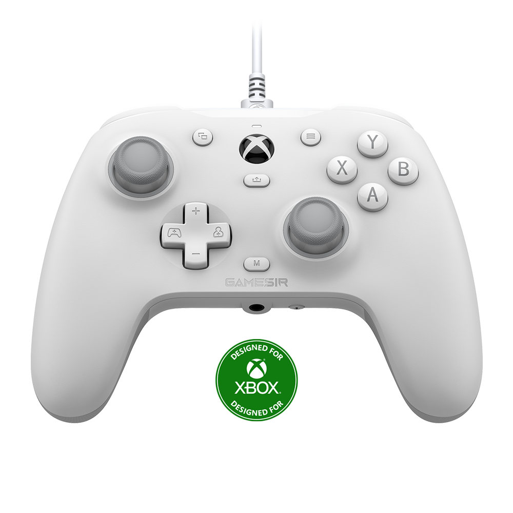 Xbox Wired Controller - Black by Gamesirs G7 HE with Hall Effect sticks and triggers.